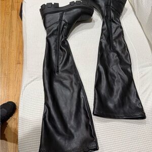 Black Over the Knee Boots